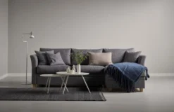 Trio soffbord i MDF vit eller sandgrå 65cm