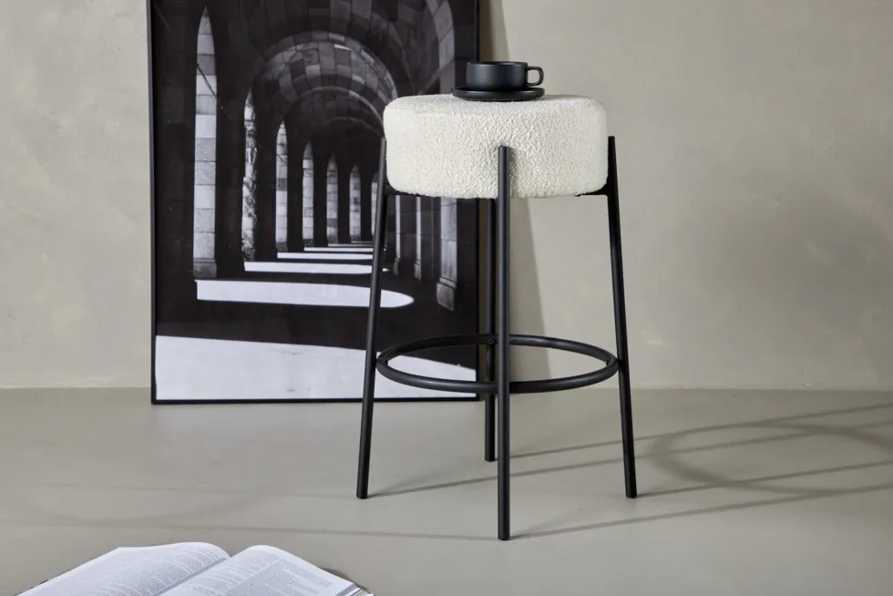 Tucson Barstolar White
