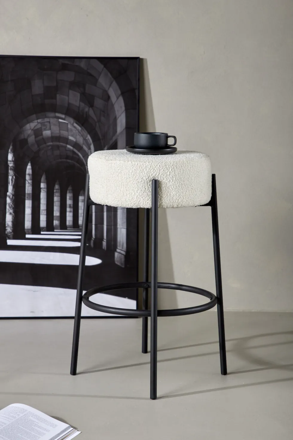 Tucson Barstolar White