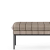 Turn Pouf Pasadena – Sand/Svart Fotpall