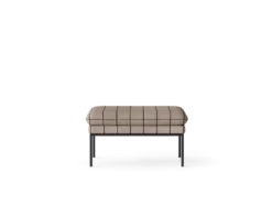 Turn Pouf Pasadena – Sand/Svart Fotpall