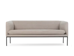 Turn 3-sits bomullslinne – natural Soffa