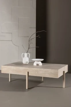 Vadholmen Soffbord 126 x 82 Whitewash