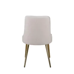 Velvet Deluxe Matstolar Beige