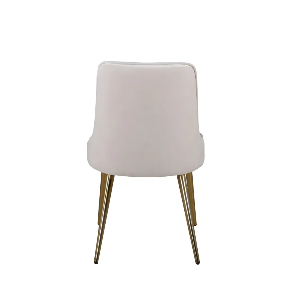 Velvet Deluxe Matstolar Beige