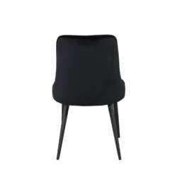 Velvet Deluxe Matstolar Black