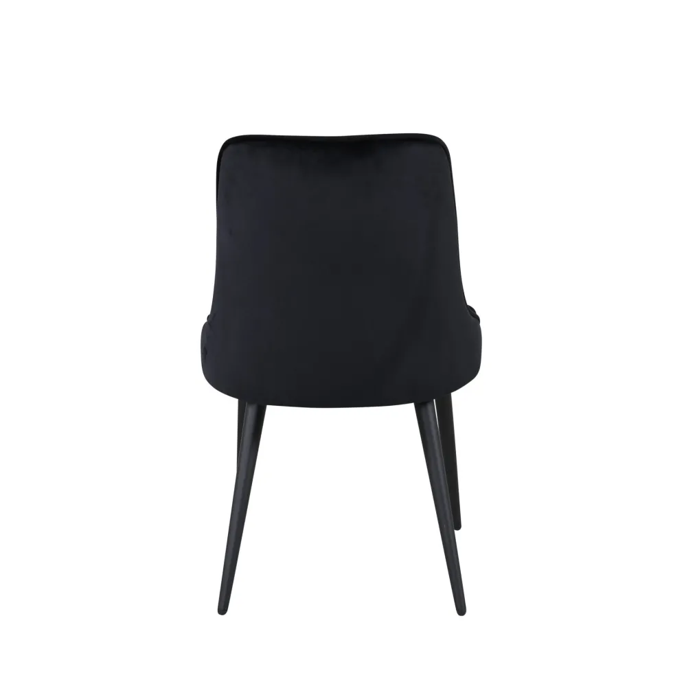 Velvet Deluxe Matstolar Black