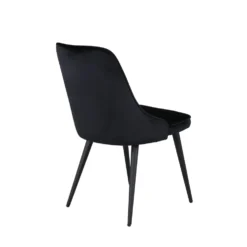 Velvet Deluxe Matstolar Black