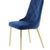 Velvet Deluxe Matstolar Blue