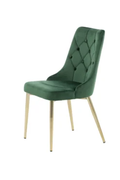 Velvet Deluxe Matstolar Green