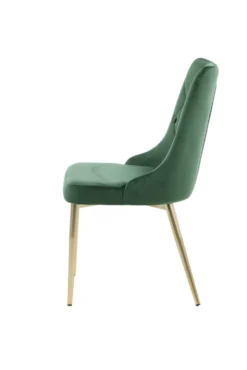 Velvet Deluxe Matstolar Green