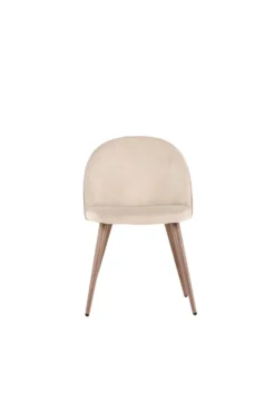 Velvet Matstolar Beige
