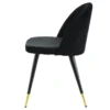 Velvet Matstolar Black