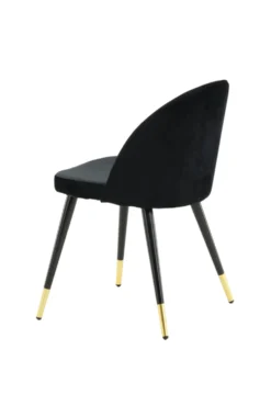 Velvet Matstolar Black
