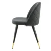 Velvet Matstolar Black