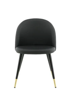 Velvet Matstolar Black