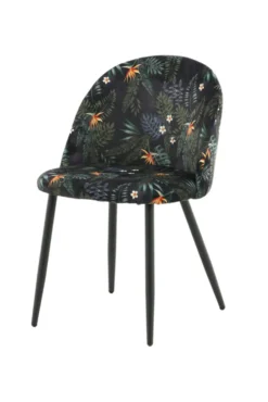 Velvet Matstolar Black