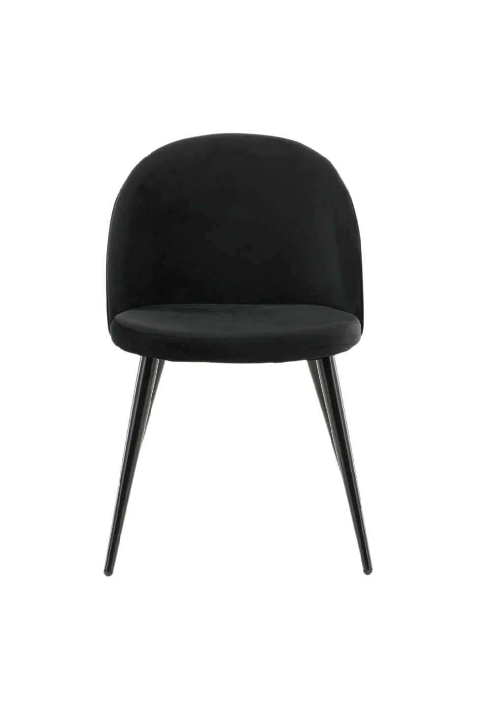 Velvet Matstolar Black