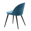 Velvet Matstolar Blue