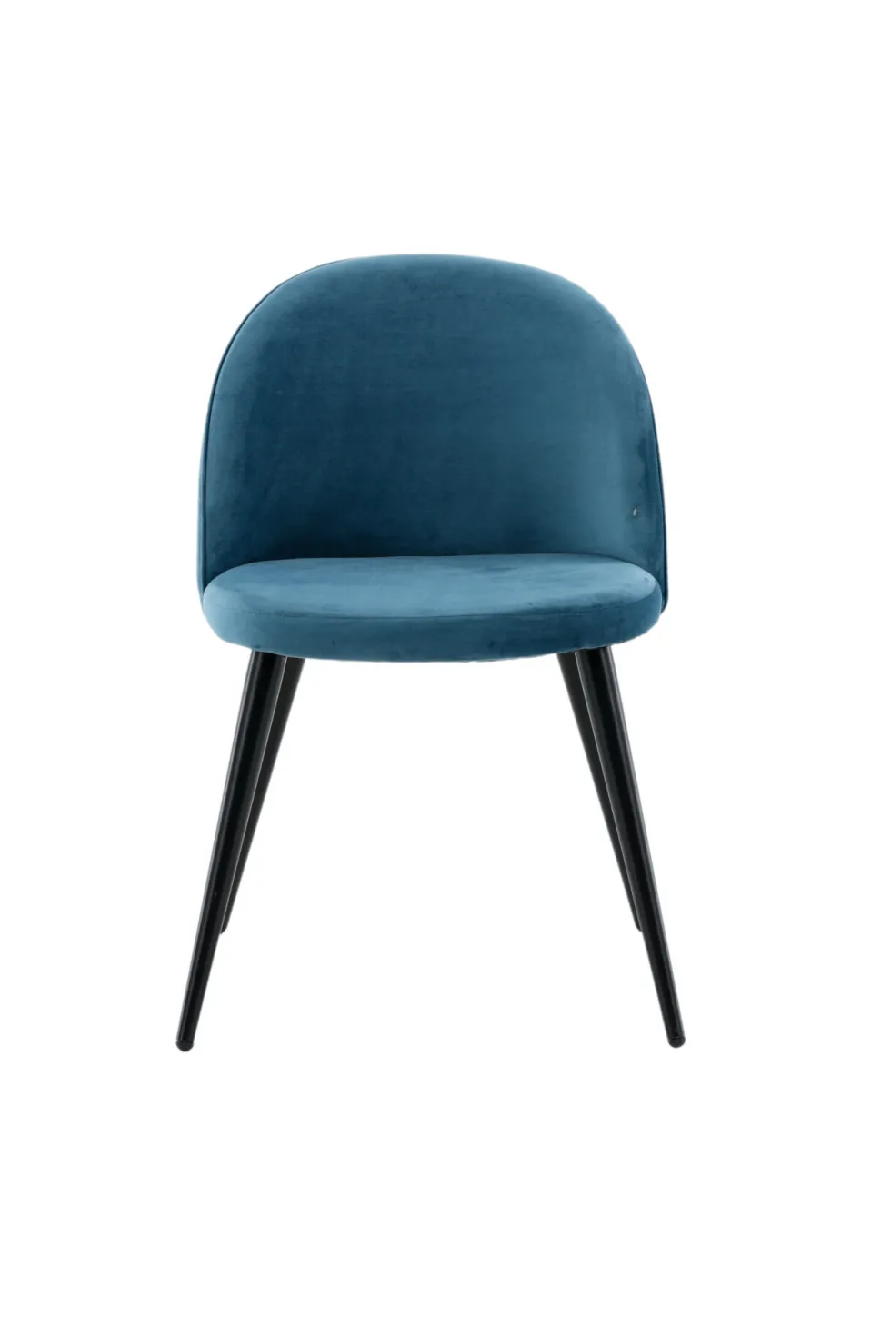 Velvet Matstolar Blue