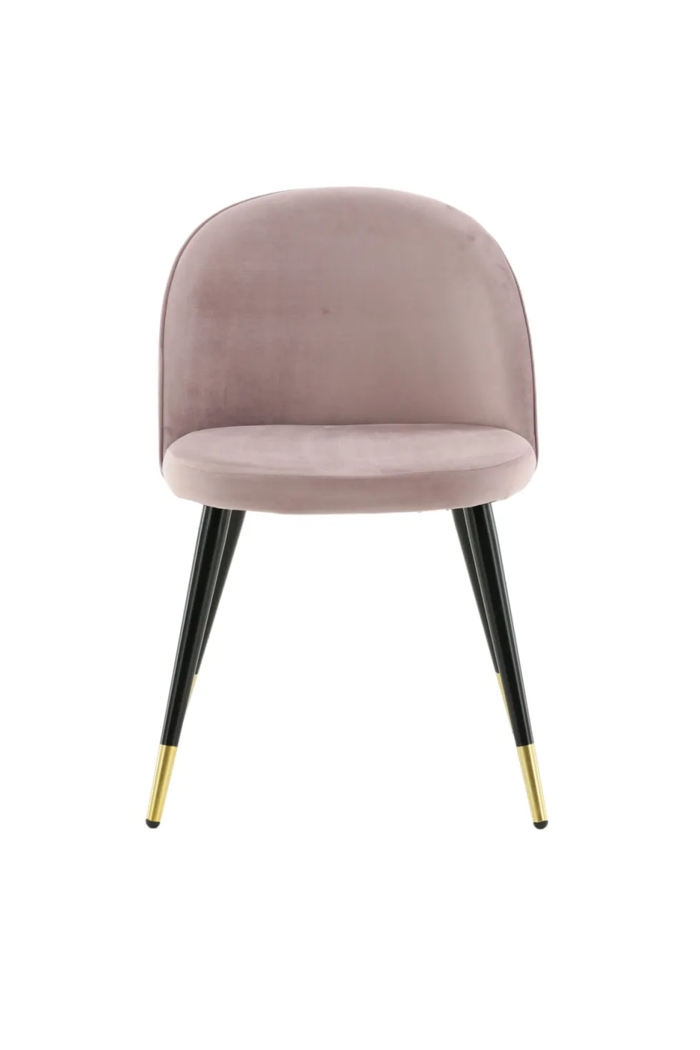 Velvet Matstolar Dammig rosa