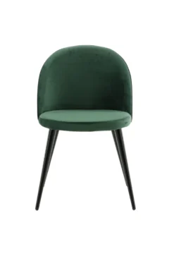 Velvet Matstolar Green