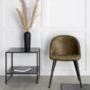 Velvet Matstolar Green