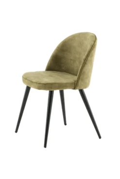 Velvet Matstolar Green