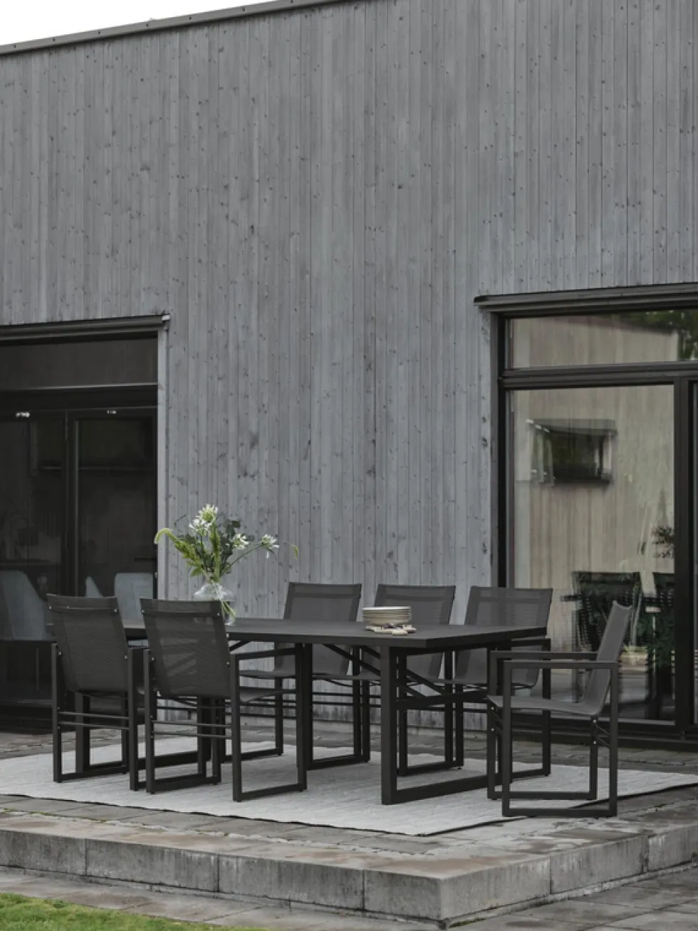 Vevi Matbord – Svart, 230×95 cm