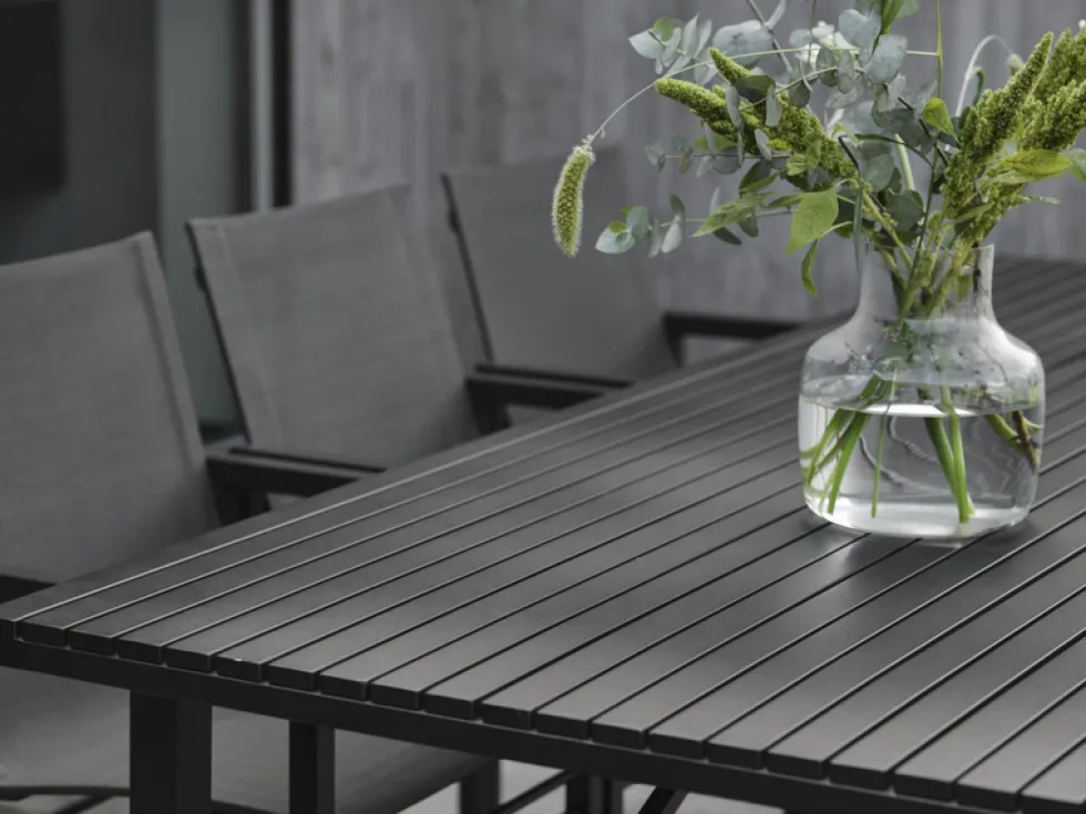 Vevi Matbord – Svart, 230×95 cm