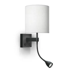 Vägglampa Dual E27+MR11 exkl. skärm