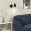 Vägglampa Holder svart