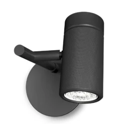 Vägglampa Holder svart