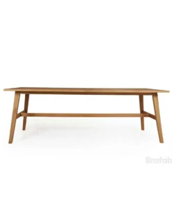 Vidos matbord 220×100 H74 Teak