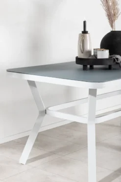 Virya Rektangulära Matbord 160 x 90 Grå