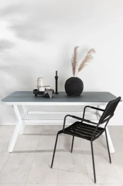 Virya Rektangulära Matbord 160 x 90 Grå