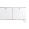 VOLT Sideboard Vitlack/Rostfritt