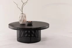 West End x Josefin Lustig Soffbord ⌀100 Black