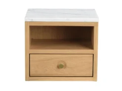 Whitmore väggskåp/sängbord marmor
