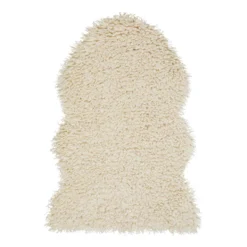 Wooly rug faux fur