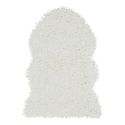Wooly rug faux fur