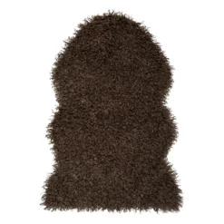 Wooly rug faux fur