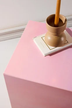 York Soffbord 40×40 Rosa