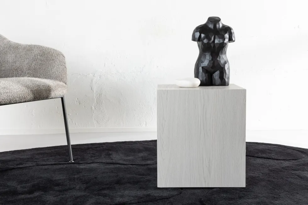 York Soffbord 40×40 Whitewash