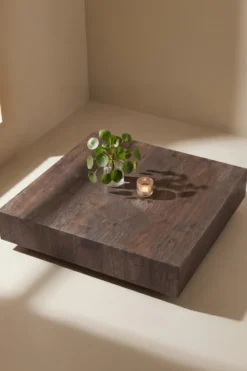 York Soffbord 80 x 80 Mocca