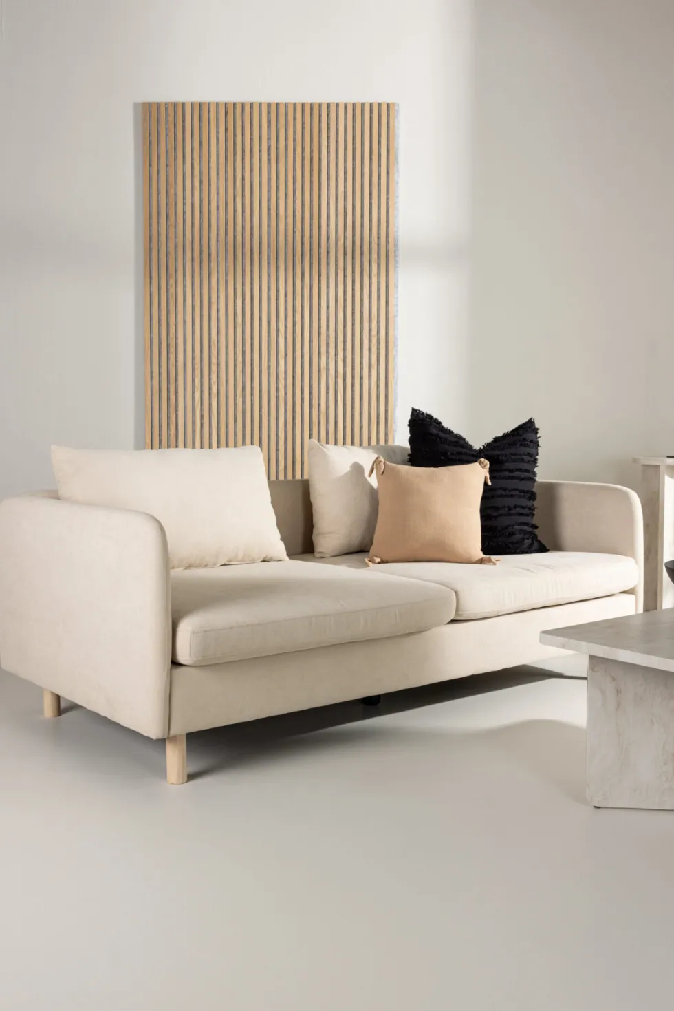 Zero 2-sits soffor Beige