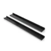 ZITTI Tavelhylla 120 cm svartlack