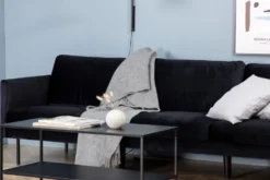 Zoom 3-sits soffor Black