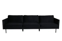 Zoom 3-sits soffor Black